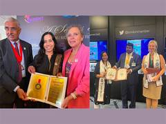 
      
      Dr. Geeta Bora Honored  by London Chambers of Commerce
      
      