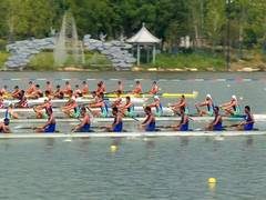 
      
      India finishes first in men's fours heats to qualify for finals
      
      