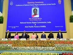 
      
      President Murmu inaugurates conference of NHRI of Asia Pacific
      
      