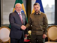 
      
      Ukraine President holds meeting with Brazil counterpart
      
      