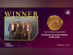 
      
      4i Apps Wins Oracle Cloud Partner Award 2023 
      
      