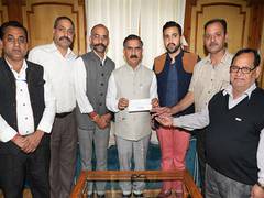 
      
      Shimla’s Market Welfare Committee make donations
      
      