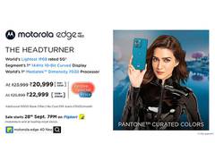 
      
      Motorola Launches edge 40 neo – World’s Lightest 5G Smartphone
      
      