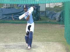 
      
      Indian cricket team sweats it out in nets ahead of first ODI
      
      