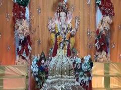 
      
       51 kg Modak offered to Lord Ganesh in Bihar's Gaya
      
      