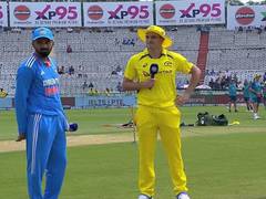 
      
      India win toss, opt to bowl against Australia in 1st ODI
      
      