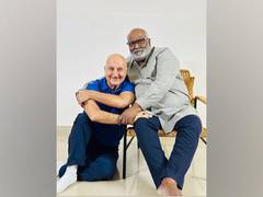 
      
      Anupam Kher learns how to play piano from MM Keeravani
      
      