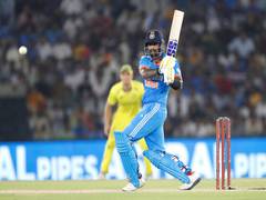 
      
      India beat Australia by five wickets in first ODI
      
      