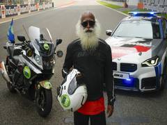 
      
      Grand Prix of India: Sadhguru takes inauguration lap at BIC 
      
      