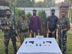 
      
      J-K: Police arrest 2 terrorists in Baramulla
      
      