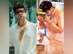 
      
      Karan Kundrra does Grih Pravesh puja at his new home, pics inside
      
      