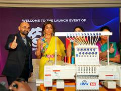 
      
      HSW 5G Embroidery Machine's Spectacular Launch by Shriya Saran
      
      