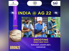 
      
      Asian Games: Angad-Gurjoat-Anand clinch bronze in men's skeet
      
      