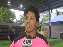 
      
      Wicketkeeper Richa Ghosh sends best wishes to Indian team 
      
      