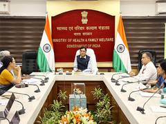 
      
      Health Minister Mansukh Mandaviya reviews preparedness of...
      
      