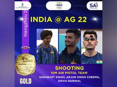 
      
      Asian Games: Men's team wins Gold in 10 m Air Pistol
      
      