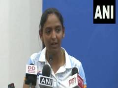 
      
      India skipper Harmanpreet Kaur expresses her delight
      
      