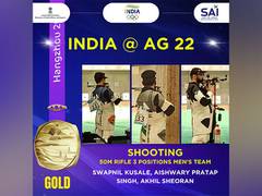 
      
      Asian Games: Swapnil-Aishwary-Akhil bag gold in men's 50 m rifle
      
      