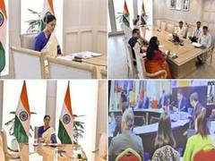 
      
      Ministers from SCO member states meet in hybrid mode
      
      