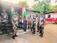 
      
      BSF Meghalaya organizes Amrit Kalash Yatra under Meri Mati Mera D
      
      