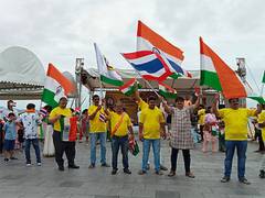 
      
      Grand Tiranga Yatra Taken out in Thailand's Pataya
      
      