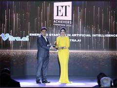 
      
      Vitra.ai Co-Founder & CEO Satvik Jagannath, felicitated 
      
      