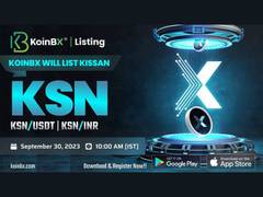 
      
      India's Leading Crypto Exchange, KoinBX, to List KISSAN (KSN)
      
      
