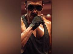 
      
      Ranveer leaves fans drooling with new pic from 'Singham Again’
      
      