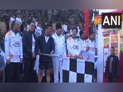 
      
      Kiren Rijiju, Pema Khandu flag off first Tawang Marathon 
      
      