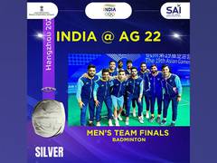 
      
      India badminton team creates history, wins silver medal in Asiad
      
      