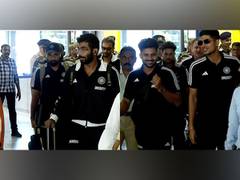 
      
      India arrives in Kerala for WC warm-up match against Netherlands
      
      