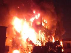 
      
      Egypt: Fire breaks out in police headquarters, dozens injured 
      
      