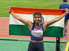 
      
      Asian Games: Ancy Sojan Edappilly bags silver medal in long jump
      
      