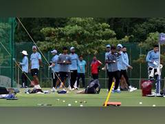 
      
      Indian team holds practice session ahead of Netherlands match
      
      