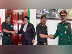
      
      COAS General Manoj Pande meets Tanzanian Defence Minister, 
      
      