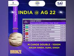 
      
      Arjun Singh and Sunil Singh win bronze in canoeing
      
      
