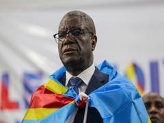 
       DR Congo's Denis Mukwege announces presidential bid
    