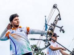 
      
      Ojas Pravin assures a 1-2 medal finish for India
      
      