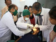 
      
      Tripura CM Manik Saha performs surgery after a long gap
      
      