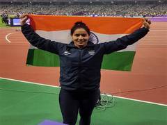
      
      Annu Rani secures India's 15th gold in women's javelin
      
      