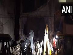 
      
      Three-storey building collapses in Madhya Pradesh
      
      