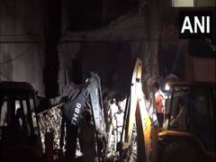 
      
      Two rescued after three-storey building collapses in MP's Satna
      
      