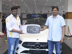 
      
      Blockbuster Producer SKN gifted a brand new Mercedes Benz car 
      
      