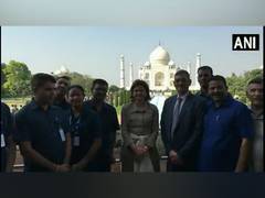 
      
      Dominican Republic Vice President Raquel Peña visits Taj Mahal
      
      