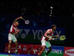 
      
      Rankireddy-Shetty pair end 41-year medal wait, reach SFs
      
      