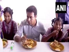 
      
      Telangana: KTR launches CM Breakfast scheme,
      
      