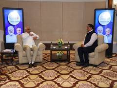 
      
      Paytm CEO meets with CM Bhupendra Patel ahead of Vibrant Gujarat
      
      