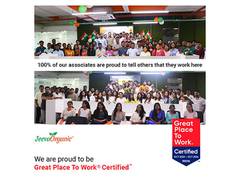 
      
      Jeeva Organic is now “Great Place to Work” Certified
      
      