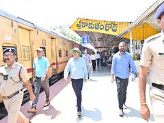 
      
      AP: DRM inspects Srikulam road-Visakhapatnam section
      
      