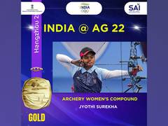 
      
      Asian Games: Jyothi Surekha wins gold in women's compound archery
      
      